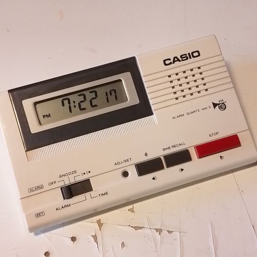 casio ma-5 clock